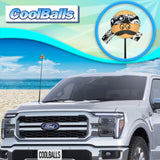 Coolballs Cool Dude Black Bandana Car, Truck, Jeep Antenna Topper