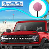 Coolballs Pink Golf Ball Antenna Topper