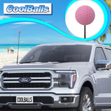 Coolballs Pink Golf Ball Antenna Topper