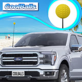 Coolballs Yellow Golf Ball Antenna Topper