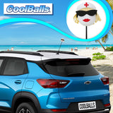 Coolballs Blonde Nurse Car Antenna Topper