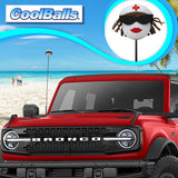 Coolballs Brunette Nurse Car Antenna Topper