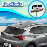 Coolballs Surfer Guy Surfing Car Antenna Topper - Thin Antenna Fit