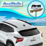 Coolballs Surfer Guy Surfing Car Antenna Topper - Thin Antenna Fit