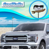 Coolballs Surfer Guy Surfing Car Antenna Topper - Thin Antenna Fit