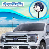 Edmonton Oilers Car Antenna Topper (NHL Hockey) - Thin Antenna Fit