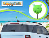 *New* HappyBalls Cute Frog Froggy Antenna Topper - Thick Fat Antenna Fit