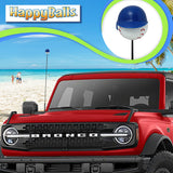 HappyBalls Baseball Slugger Hitter Car Antenna Topper