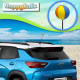 HappyBalls Summer Fun Beach Ball Car Antenna Ball - Thin Antenna Fit