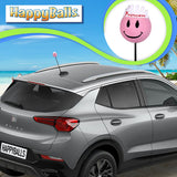 HappyBalls Pink Princess Car Antenna Topper - Thin Antenna Fit