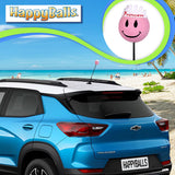 HappyBalls Pink Princess Car Antenna Topper - Thin Antenna Fit