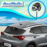 Iowa Hawkeyes Car Antenna Topper (College Football) - Thin Antenna Fit