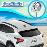 *Vintage 2000's* Dallas Cowboys Helmet Car Antenna Topper (NFL Football) - Thin Antenna Fit