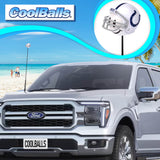 Indianapolis Colts Car Antenna Topper (NFL Football) - Thin Antenna Fit