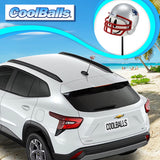 New England Patriots Car Antenna Topper (NFL Football) - Thin Antenna Fit