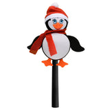 Tenna Tops Cute Penguin Car Antenna Topper (Red) - Thick Antenna Fit