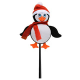 Tenna Tops Cute Penguin Car Antenna Topper (Red) - Thin Antenna Fit
