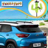 Happyballs Cowboy Cactus Car Antenna Topper - Thin Antenna Fit