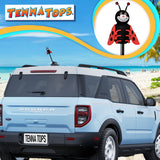 Tenna Tops Red "Lucky" Ladybug Car Antenna Topper