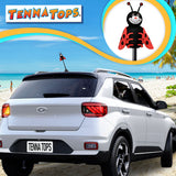 Tenna Tops Red "Lucky" Ladybug Car Antenna Topper