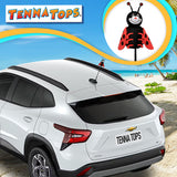 Tenna Tops Red "Lucky" Ladybug Car Antenna Topper