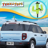 Happyballs Cowboy Cactus Car Antenna Topper - Thick Antenna Fit