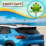 Tenna Tops Handsome Prince Frog Car Antenna Topper - Thin Antenna Fit