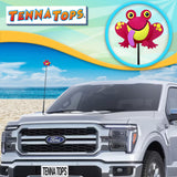 Tenna Tops Froggy Frog Car Antenna Topper (Red) - Thin Antenna Fit