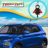 Tenna Tops Red "Lucky" Ladybug Car Antenna Topper - Thick Antenna Fit