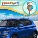 Tenna Tops Blue Owl Car Antenna Topper - Thick Antenna Fit