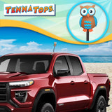 Tenna Tops Blue Owl Car Antenna Topper - Thick Antenna Fit