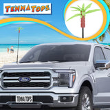 Tenna Tops Palm Tree Tropical Car Antenna Topper - Thin Antenna Fit