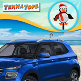 Tenna Tops Cute Penguin Car Antenna Topper (Red) - Thick Antenna Fit