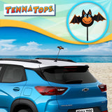 Tenna Tops Spooky Bat Car Antenna Topper (Halloween) - Thin Antenna Fit