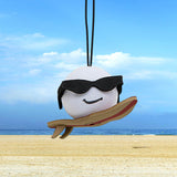 Coolballs Surfer Guy Surfing Car Antenna Topper - Thin Antenna Fit