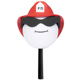 Coolballs "Cool Firefighter" Car Antenna Topper - Thick Antenna Fit