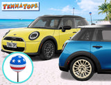 Tenna Tops Patriotic American USA Flag Car Antenna Ball - Thin Antenna Fit