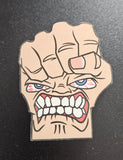*Last One* Rare Vintage ANGRY FIST Car Antenna Topper / Dashboard Buddy