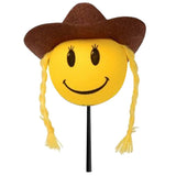 HappyBalls Cowgirl Car Antenna Topper - Thin Antenna Fit