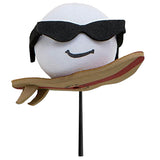 Coolballs Surfer Guy Surfing Car Antenna Topper - Thin Antenna Fit