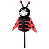 Tenna Tops Red "Lucky" Ladybug Car Antenna Topper - Thin Antenna Fit
