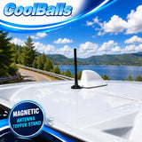 Coolballs Magnetic Car Roof Antenna Topper Stand - Car Magnet Buddy