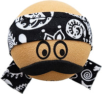 Coolballs Cool Dude Black Bandana Car, Truck, Jeep Antenna Topper