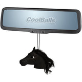 Coolballs Black Horse Car Antenna Topper