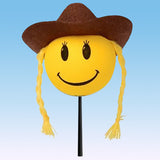 HappyBalls Cowgirl Car Antenna Topper / Mirror Dangler / Auto Dashboard Buddy