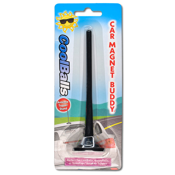 Coolballs Magnetic Car, Truck, SUV Antenna Topper Display Stand "Car Magnet Buddy"