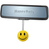 HappyBalls Yellow Happy Smiley Face Antenna Topper - Thin Antenna Fit