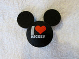 I Heart Love Mickey Car Antenna Topper / Mirror Dangler / Dashboard Accessory