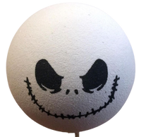 *Vintage* Original Round Disney Tim Burton's Nightmare Before Christmas JACK Skellington Antenna Topper