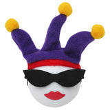 Coolballs Jesterette Car Antenna Topper - Thick Antenna Fit